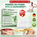 Adesivo de nano-microagulhas Vitanox™ GLP-1 | resultados visíveis em 7 dias!