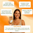 Adesivo autobronzeador transdérmico SunFree